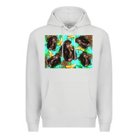 Dove Grey Monkey bananas kid's bottle Premium Hoodie - Artiststas