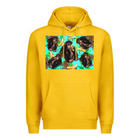 Lemon Monkey bananas kid's bottle Premium Hoodie - Artiststas