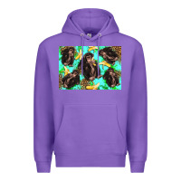 Purple Monkey bananas kid's bottle Premium Hoodie - Artiststas