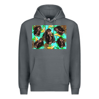 Rock Monkey bananas kid's bottle Premium Hoodie - Artiststas
