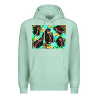 Seafoam Monkey bananas kid's bottle Premium Hoodie - Artiststas