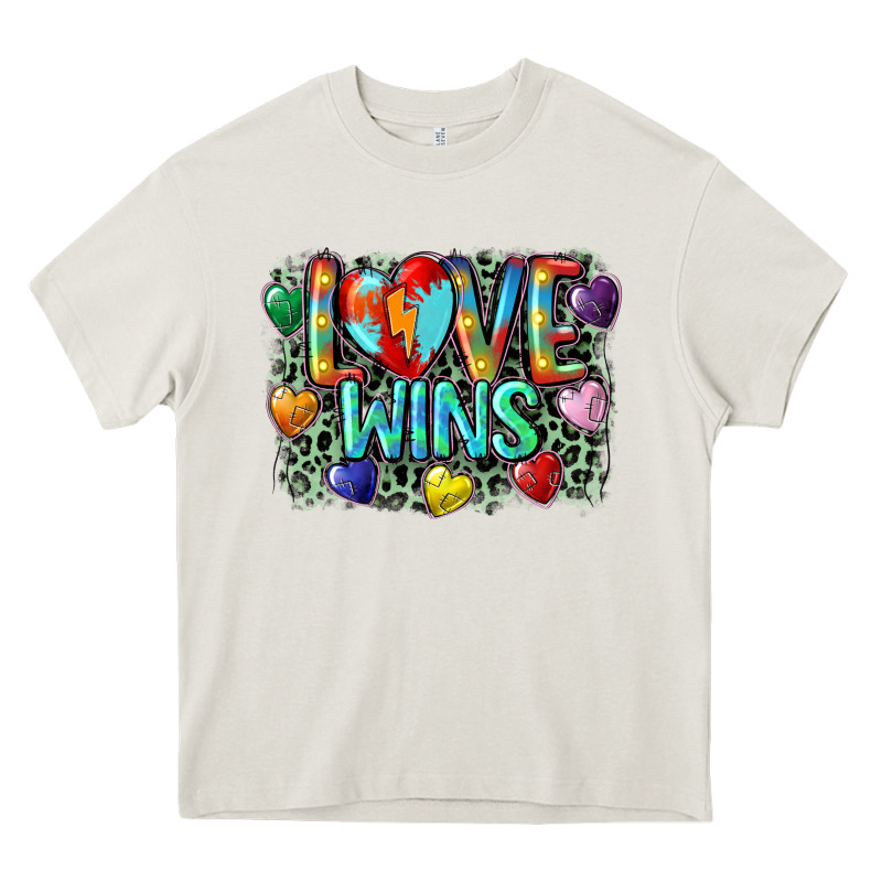 Love Wins Heavy Core Tee by CowGirlArtShop | Teevron