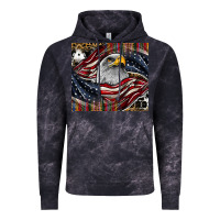 Cloud Black American eagle Vintage Hoodie - CowhideDigitalArt