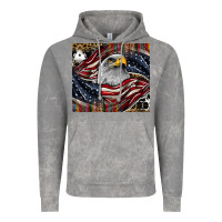 Cloud Rock American eagle Vintage Hoodie - CowhideDigitalArt