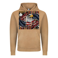Vintage Camel American eagle Vintage Hoodie - CowhideDigitalArt