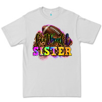 Dove Grey football sister Premium Tee - OliviaCreatesArt