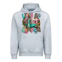 Heather Grey let's go camping Urban Hoodie - RanaPortraitStore