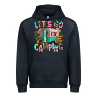Navy let's go camping Urban Hoodie - RanaPortraitStore