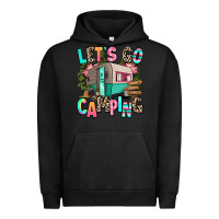 Pigment Black let's go camping Urban Hoodie - RanaPortraitStore