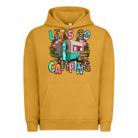 Pigment Peanut Butter let's go camping Urban Hoodie - RanaPortraitStore