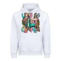 White let's go camping Urban Hoodie - RanaPortraitStore