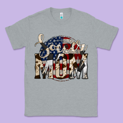 Soccer Mom Classic Tee Designed By Jasminsmagicworld
