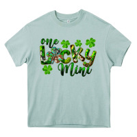 Arona St. Patrick's Day One Lucky Mini Heavy Core Tee - RanaPortraitStore