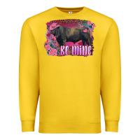 Lemon be mine black angus bull Premium Sweatshirt - RanaPortraitStore