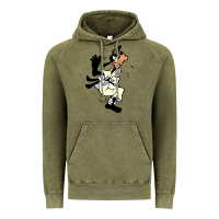 Vintage Olive day gift for cartoon goofy character Vintage Hoodie - maiPhamDesign