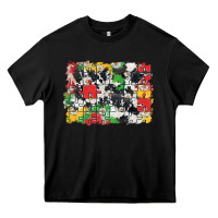 Black Autism background Heavy Core Tee - CowGirlArtShop