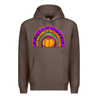 Coffee halloween rainbow Premium Hoodie - Jasminsmagicworld