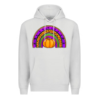 Dove Grey halloween rainbow Premium Hoodie - Jasminsmagicworld