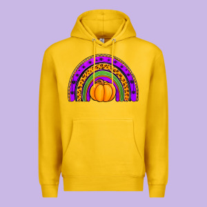 Halloween Rainbow Premium Hoodie Designed By Jasminsmagicworld