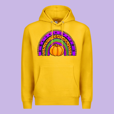 Halloween Rainbow Premium Hoodie Designed By Jasminsmagicworld