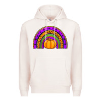 Pale Pink halloween rainbow Premium Hoodie - Jasminsmagicworld