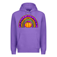 Purple halloween rainbow Premium Hoodie - Jasminsmagicworld