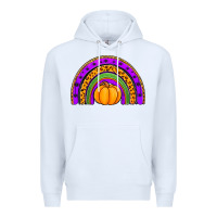 White halloween rainbow Premium Hoodie - Jasminsmagicworld