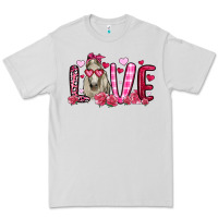 Dove Grey valentines day love horse Premium Tee - OliviaCreatesArt