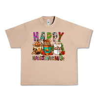 Burro Happy hallothankmas coffee cups Urban Heavy Tee - FaDigitalArtStudio