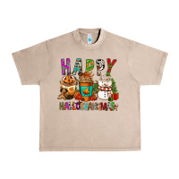 French Oak Happy hallothankmas coffee cups Urban Heavy Tee - FaDigitalArtStudio