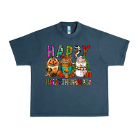 Midnight Navy Happy hallothankmas coffee cups Urban Heavy Tee - FaDigitalArtStudio