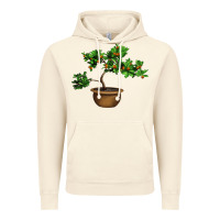Vintage Artic Guava Tree Bonsai Illustrations Vintage Hoodie - LillyAllenDesigns
