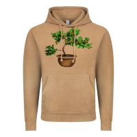 Vintage Camel Guava Tree Bonsai Illustrations Vintage Hoodie - LillyAllenDesigns