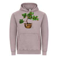 Vintage Zinc Guava Tree Bonsai Illustrations Vintage Hoodie - LillyAllenDesigns
