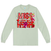 Matcha Mis Steal Your Heart Long Sleeve Tee - CowhideDigitalArt
