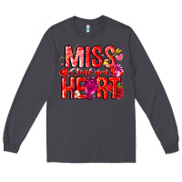 Smoke Mis Steal Your Heart Long Sleeve Tee - CowhideDigitalArt