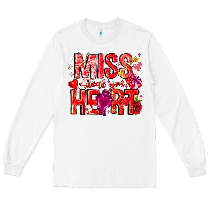 Mis Steal Your Heart Long Sleeve Tee by CowhideDigitalArt | Teevron