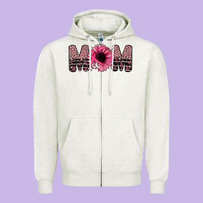 Mom Zipper Hoodie Designed By Jahusdesignshop