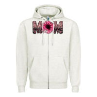 Oatmeal Heather mom Zipper Hoodie - JahusDesignShop