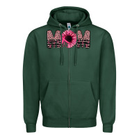 Sports Green mom Zipper Hoodie - JahusDesignShop