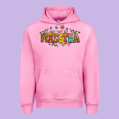 Spanish Maestra Teacher Urban Hoodie Designed By Ranaportraitstore