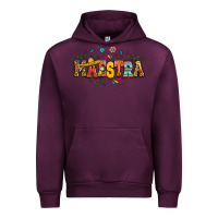 Mauve Wine spanish maestra teacher Urban Hoodie - RanaPortraitStore