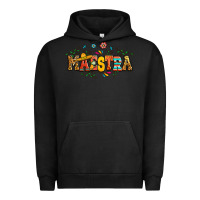 Pigment Black spanish maestra teacher Urban Hoodie - RanaPortraitStore