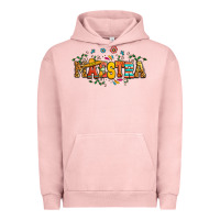 Pigment Salmon spanish maestra teacher Urban Hoodie - RanaPortraitStore