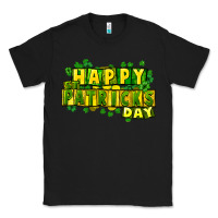 Black Happy St. Patrick's Day Classic Tee - HowdyJamesFarm