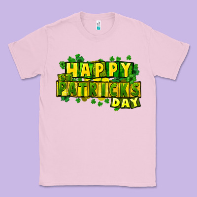 Happy St. Patrick's Day Classic Tee Designed By Howdyjamesfarm
