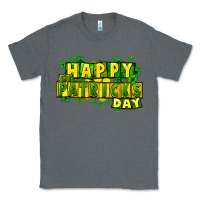 Charcoal Heather Happy St. Patrick's Day Classic Tee - HowdyJamesFarm