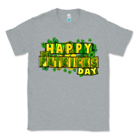 Heather Grey Happy St. Patrick's Day Classic Tee - HowdyJamesFarm