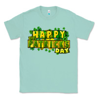 Seafoam Happy St. Patrick's Day Classic Tee - HowdyJamesFarm
