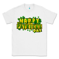 White Happy St. Patrick's Day Classic Tee - HowdyJamesFarm